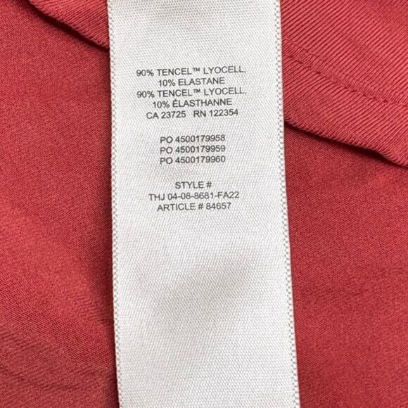 Aritzia Wilfred L Market Tank Dress Scoop Neck Milk Maid Stretch Pockets Summer - Picture 8 of 14